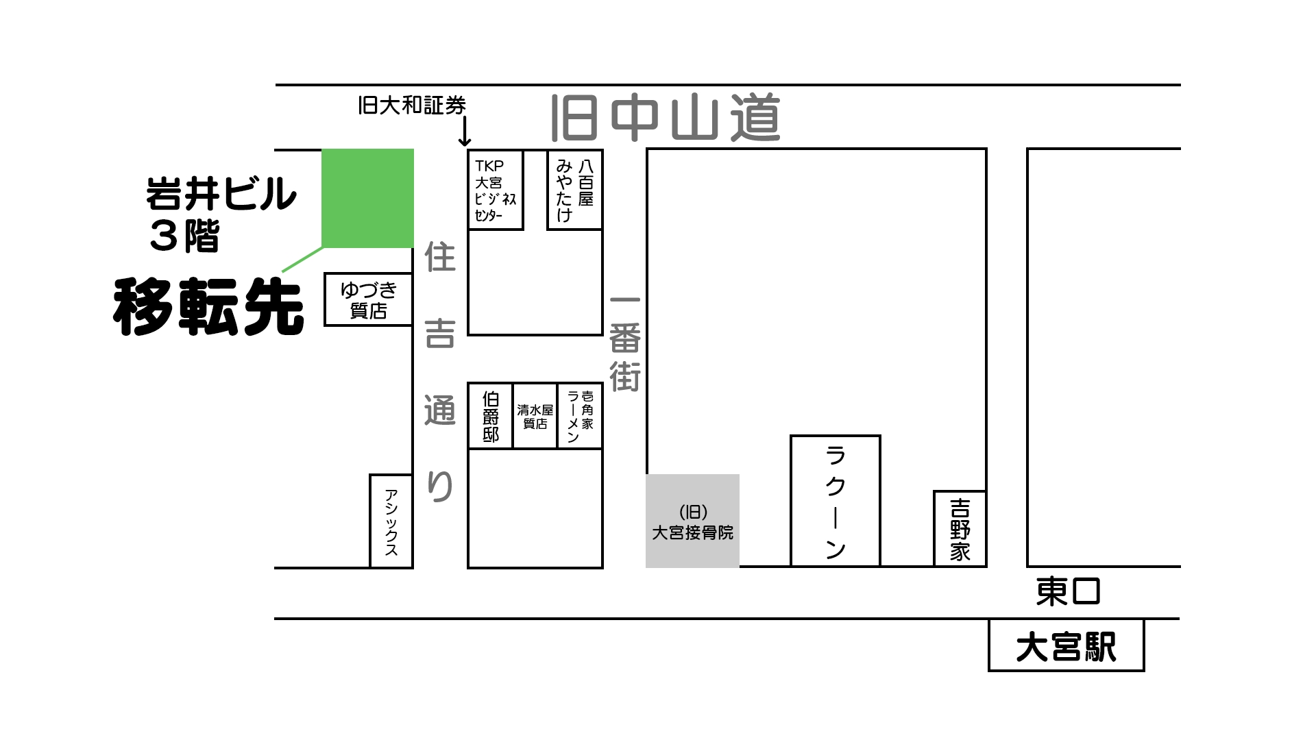 新住所案内図